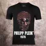 new arrival t shirt philipp plein 1978 red skull